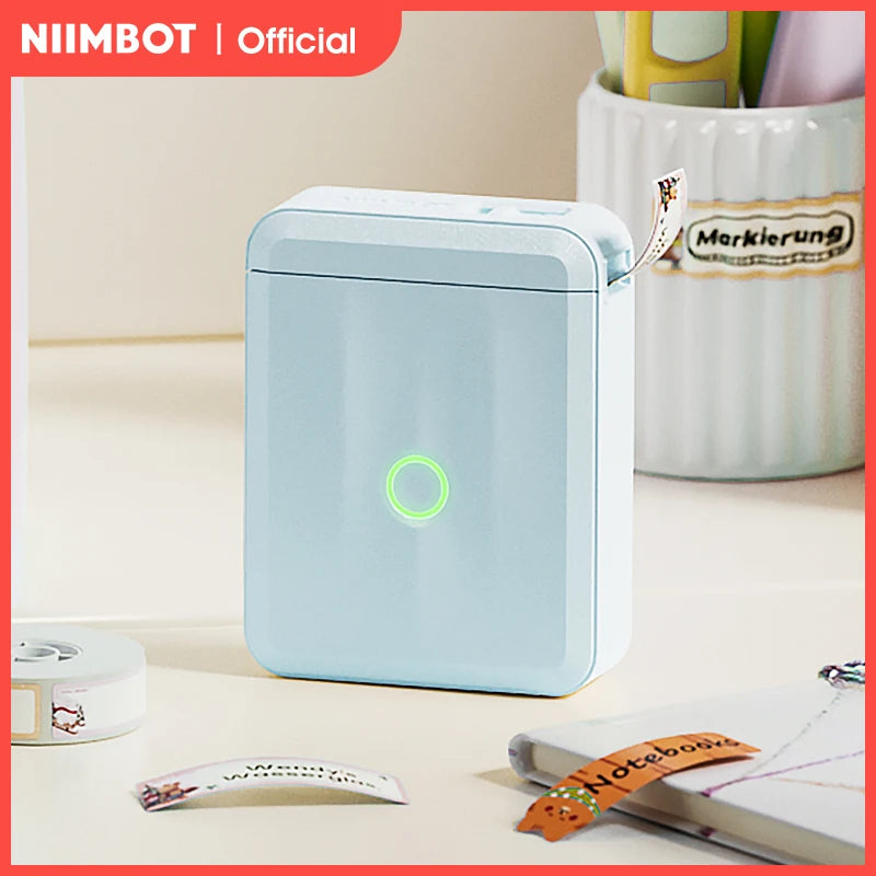Niimbot D110 Mini Portable Thermal Printer Smart Pocket Self-adhesive Label Printer Bluetooth Price Label Sticker Maker For Home