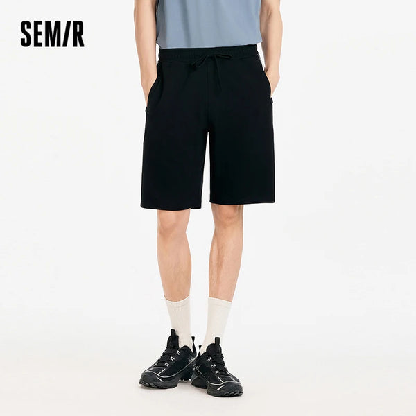 ខោខ្លីបុរស Semir ឆ្នាំ ២០២៦ ស្ទីលកីឡាប៉ាក់រលុងត្រង់ធម្មតាម៉ូដទន់ពាក់ប្រចាំថ្ងៃ