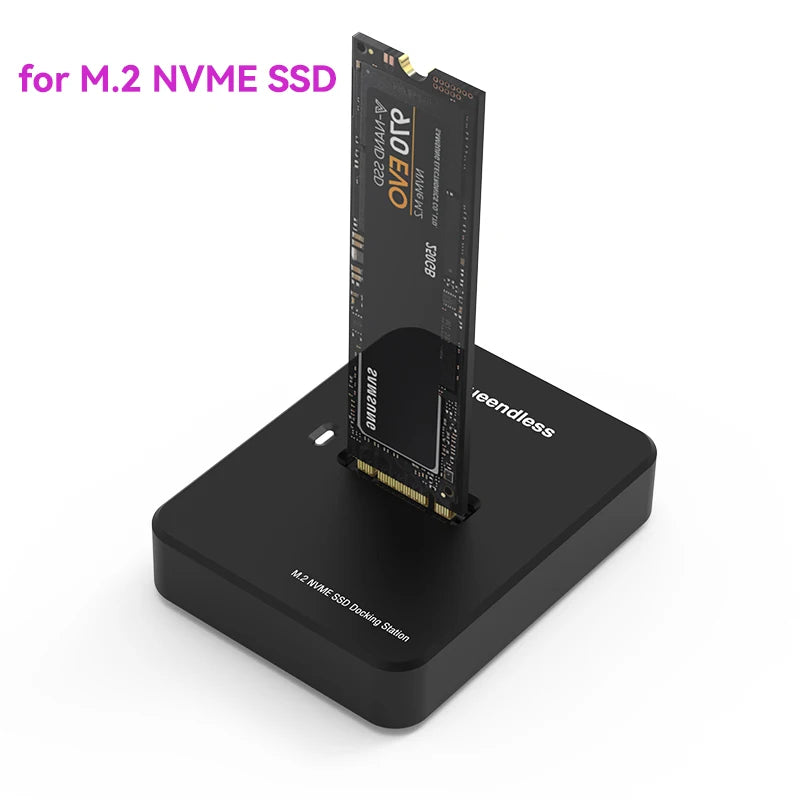 ថាសរឹង SSD ខាងក្រៅ Blueendless M.2 ssd Enclosure 10G អានតាមអ៊ីនធឺណិតល្បឿនសរសេរ SSD សម្រាប់ស្ថានីយ៍ចត SSD M.2
