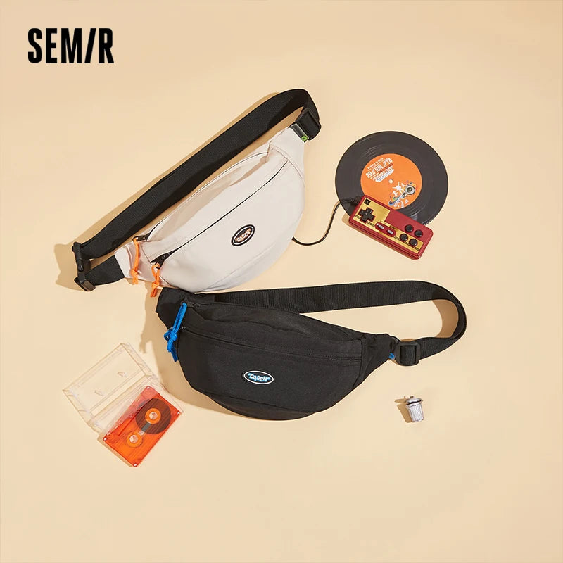 Semir Trendy Bag Crossbody HipBag Unisex 2025 Waist Shoulder Casual Minimalist Fashion