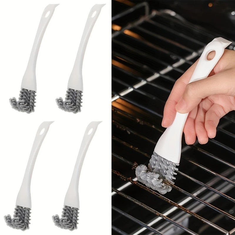 1/2/3PCS Multi-functional cleaning brush with handle, durable reusable plastic High hardness Corner cleaning tool Cleaning brush