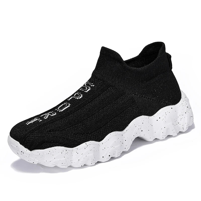 Mens Walking Shoes Summer Breathe Mesh Lightweight Soft Sole Casual Sneakers Daily Fitness Training Tennis Shoes for Man