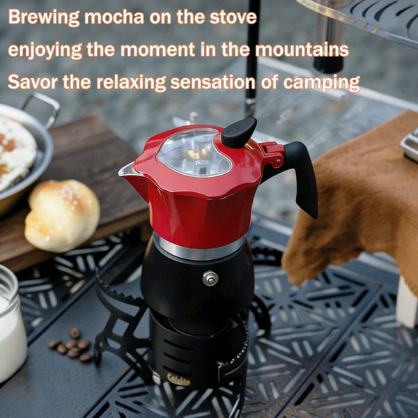 Camping Coffee Set Specialized Barista Kit Pour Over Hand Drip Tools Gas Burner Coffee Bean Grinder  Dripper Gooseneck