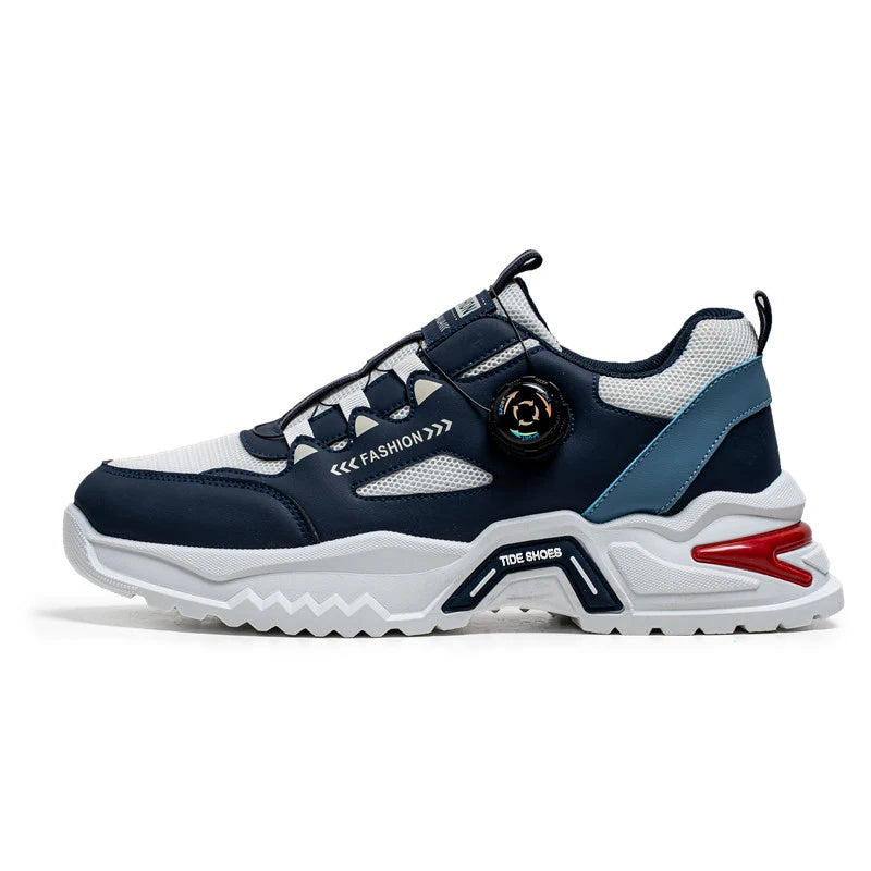 Mens Sports Shoes Trendy Style Fashion Casual All Season Soft Sole Anti Slip Outdoor Running Shoes Comfortable Sneakers for Men