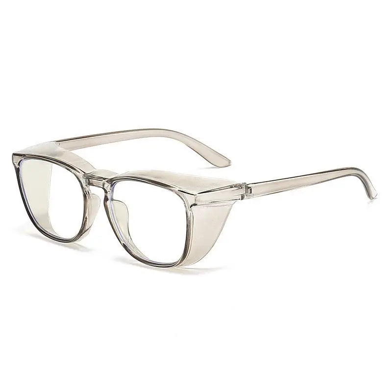 SEAMETAL Anti Blue Light Glasses Lightweight PC Frames Square Clear Lens Glasses Anti Pollen Safety Goggles Eyewear Accessories