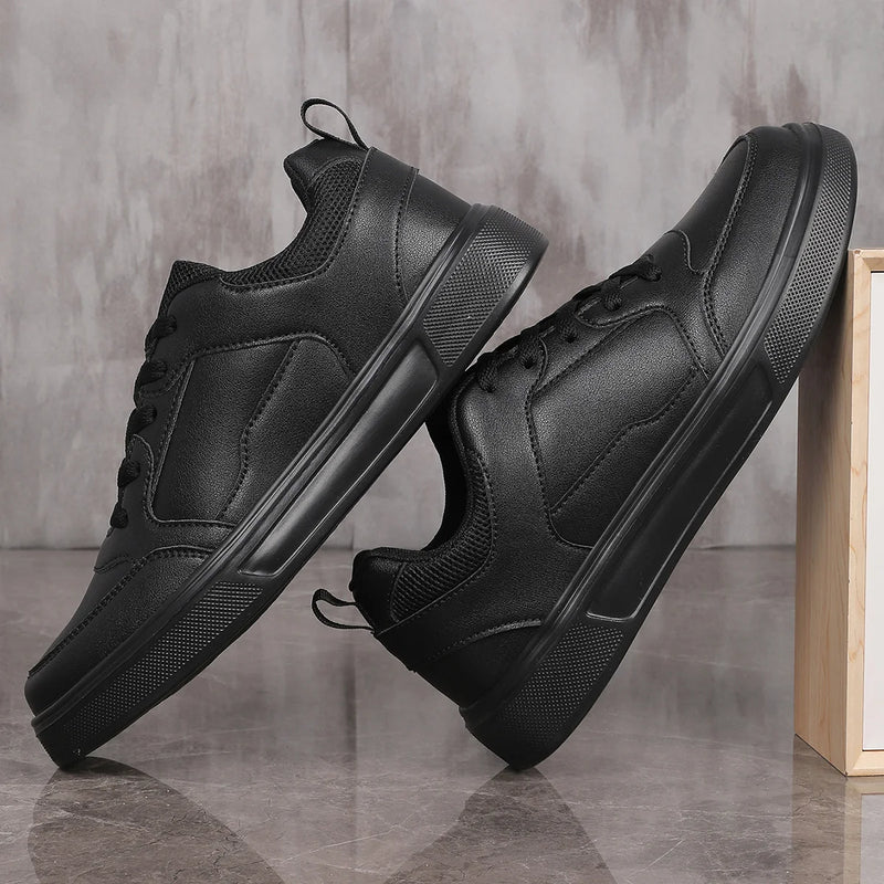Mens Board Shoes 39-46 Plus Size 2026 New Student Four Season Flat Comfortable Fashion Casual Lace-up Sports Shoes for Men