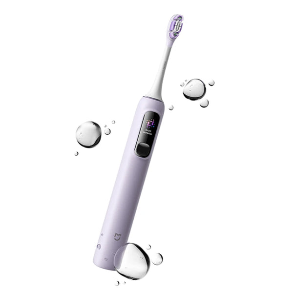 ច្រាសដុសធ្មេញអគ្គិសនី MIJIA Oscillation Pro, អាយុកាលថ្មរយៈពេល 180 ថ្ងៃ, របៀបឆ្លាតវៃ 4, អេក្រង់ LED និងសោរសម្រាប់ធ្វើដំណើរ, ជាមួយនឹងច្រាសពីរ
