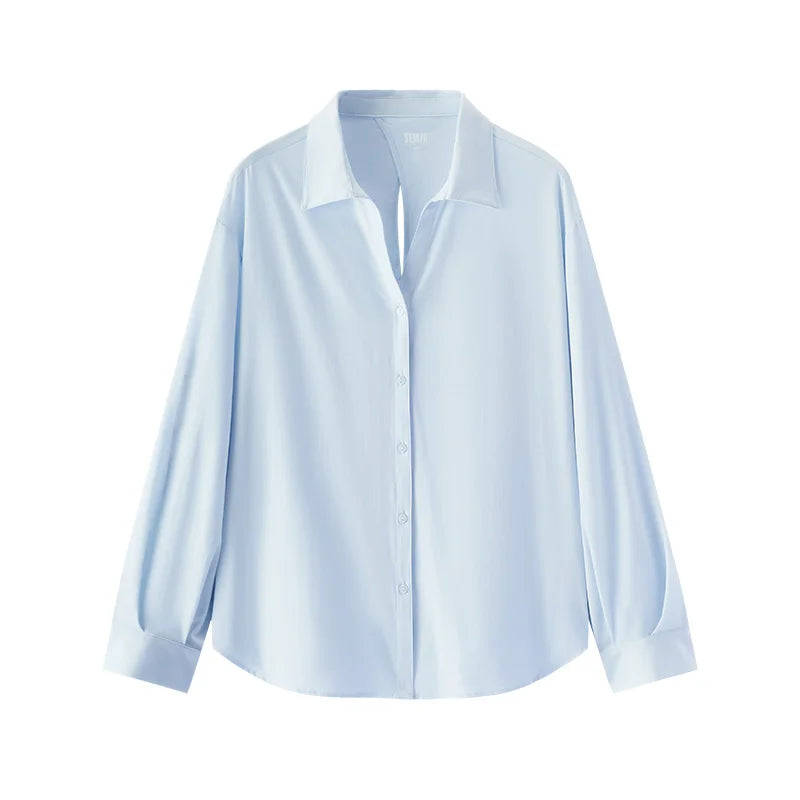 Semir Women Shirt Cooling 2026 UV Protection Easy Care Midi Length Urban Casual Everyday Style Soft Comfortable Daily Wear