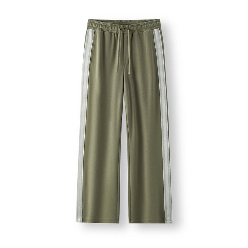 Semir Men Pants Knitted 2026 Textured Loose Fit Straight Wide Leg Urban Casual Everyday Style Soft Comfortable Daily Wear