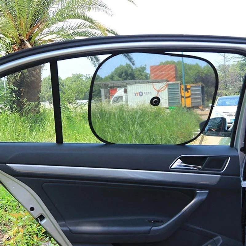 2/4pcs Car Sunshade Front Side Window Shade for Vehicle Cooling and Heat Reduction, Vehicle Sun Protection Safety Fit Sun Visor