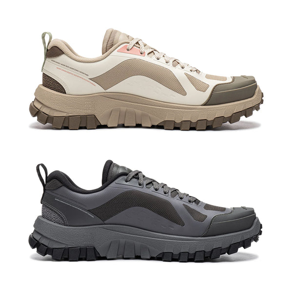 ស្បែកជើង Li-Ning Unisex CLC TRAMP 2 ក្រៅផ្ទះធម្មតា BOOM ទន់ស្រួល ស្បែកជើងដើរក្នុងទីក្រុង និងផ្លូវលំ ស្បែកជើងប៉ាតាស្រាល LiNing AHCW003