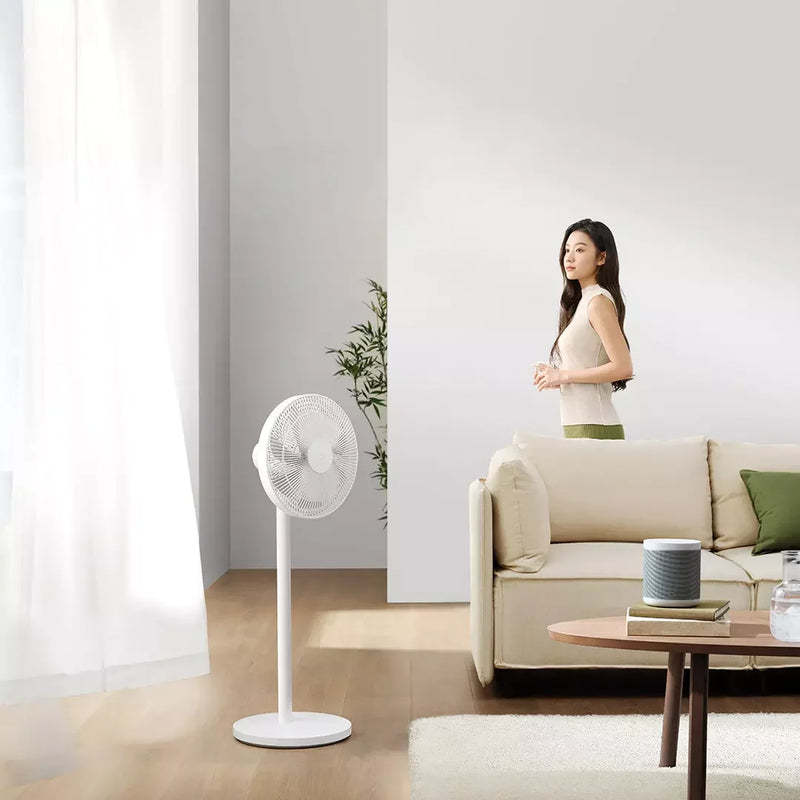 MIJIA Smart DC Frequency Conversion Standing Fan 1X Upgraded Version，Support Power Bank Power Supply，Support MIJIA APP