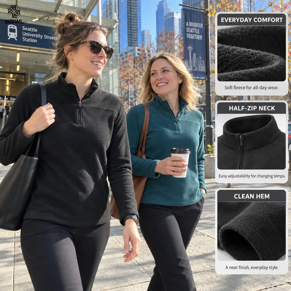 SBWL 2026 Woman's new autumn/winter Outdoor sports warm long-sleeved T-shirt Fashion casual sports high-quality jacket Tops