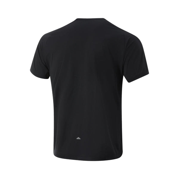 អាវយឺតរត់បុរស Li-Ning AT AIR 100% Polyester 3D FITTING អាវកីឡា LiNing ដែលអាចដកដង្ហើមបាន ATSV083