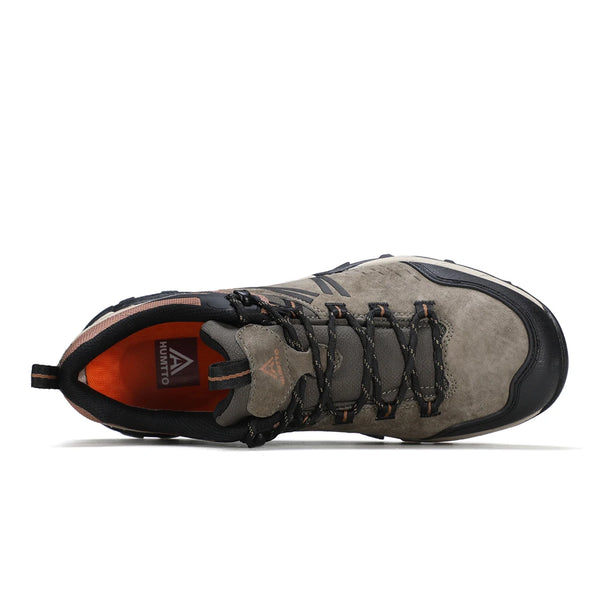 HUMTTO New Breathable Outdoor Hiking Men's Sports Shoes Man Sneakers Luxury Designer Climbing Trekking Safety Work Boots for Men