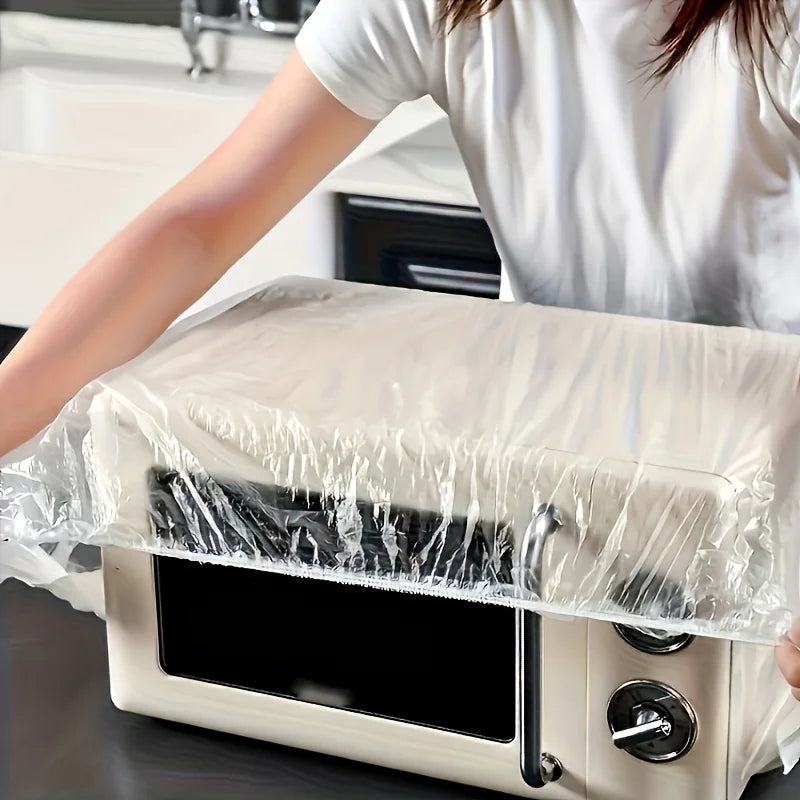 10pcs reusable transparent protective covers, disposable dust cover for vacuum cleaner.