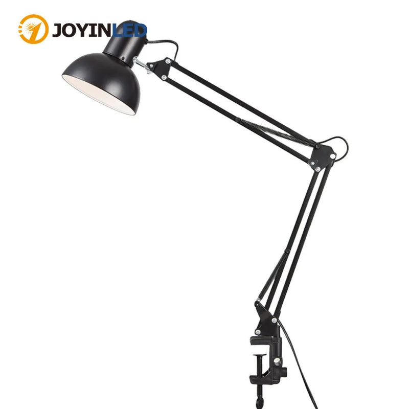ចង្កៀងតុ LED JOYINLED ដែលអាចលៃតម្រូវបានដោយភ្នែក ជាមួយនឹងភ្លើងអានសៀវភៅពេលយប់ សិក្សា អាន ការងារ កិច្ចការ
