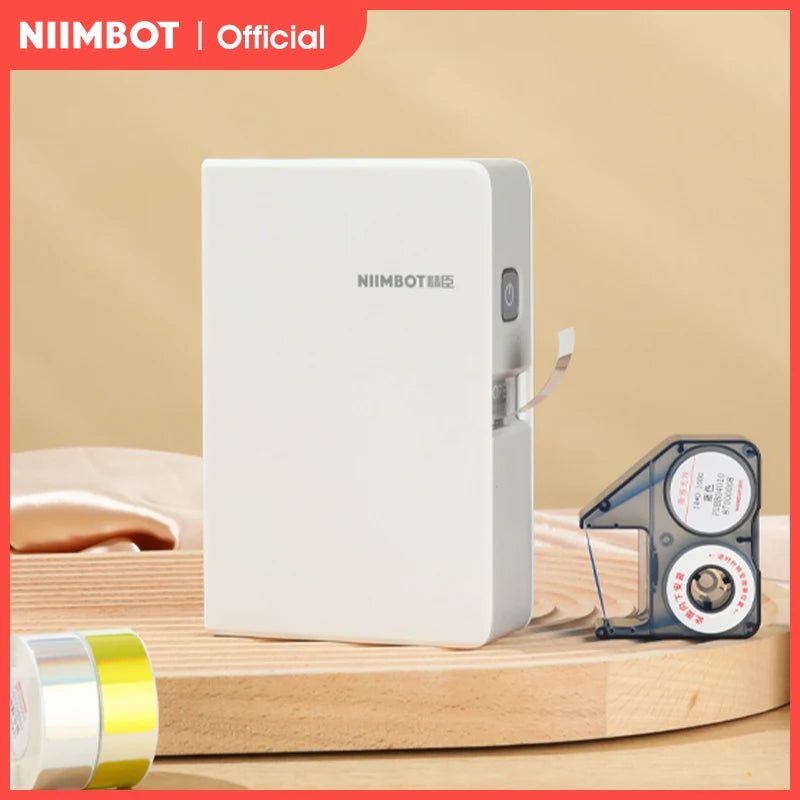 NIIMBOT N1/B18 Mini Portable Label Printer Thermal Transfer Pocket Label Maker With Long Life Ribbon And PET Stickers Gift