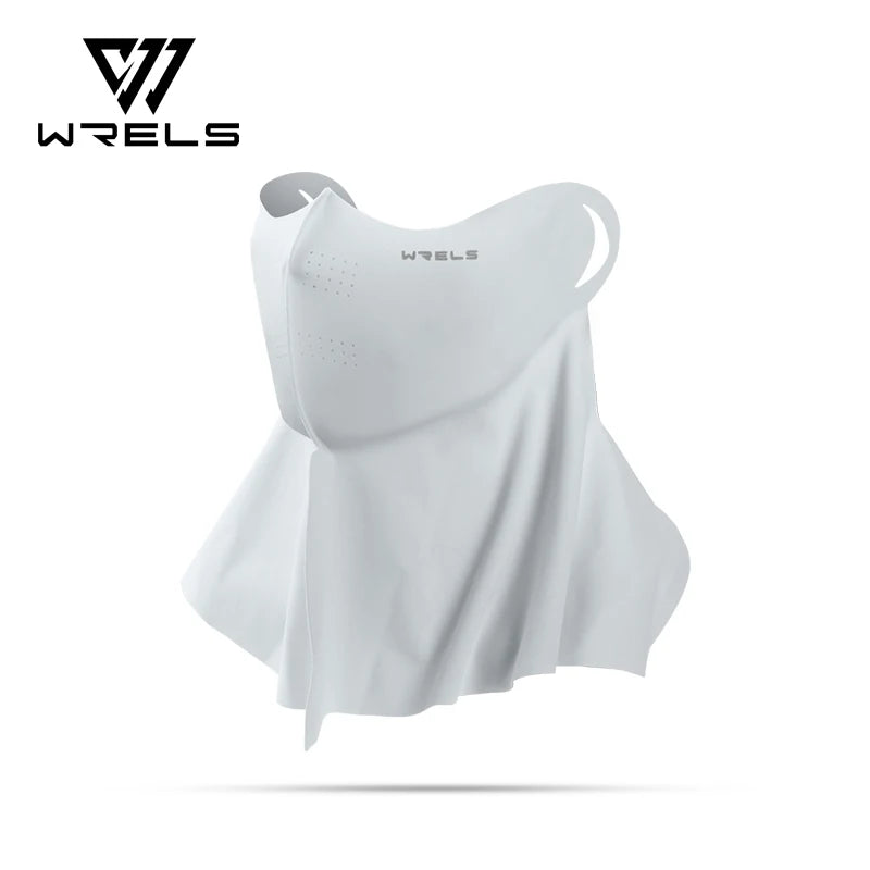WRELS UV Sun Protection Face Mask Breathable UV Protection Traceless Face Protection Sun Mask Face Cover with Ear Loops Scarf