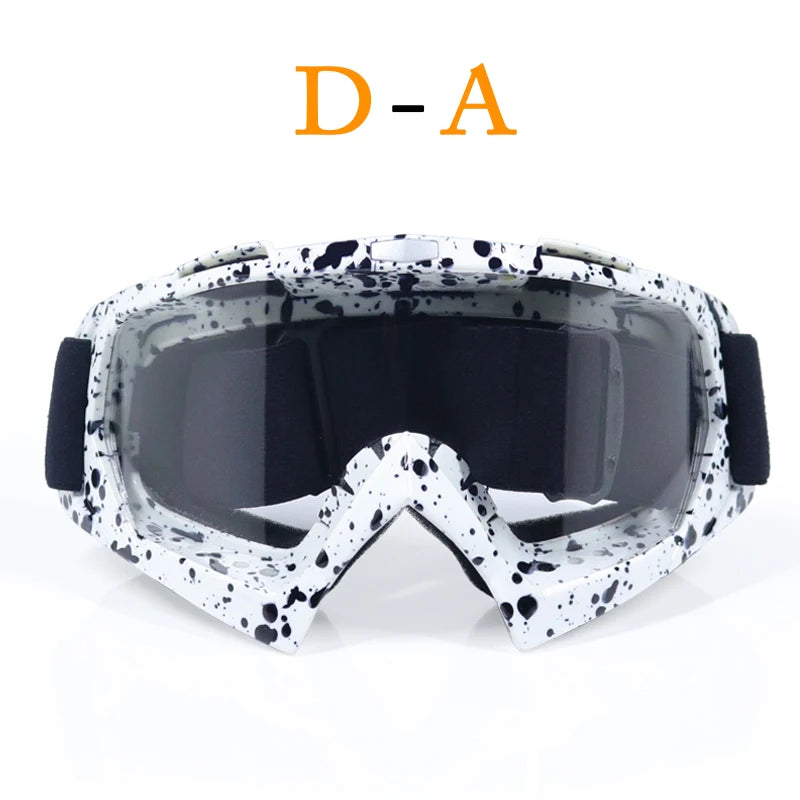 Adult  Motocross Goggles Motorcycle goggles Glasses ATV Clear Lens Ski Helmet Googles Off-road for Kawasaki Oculos Gafas