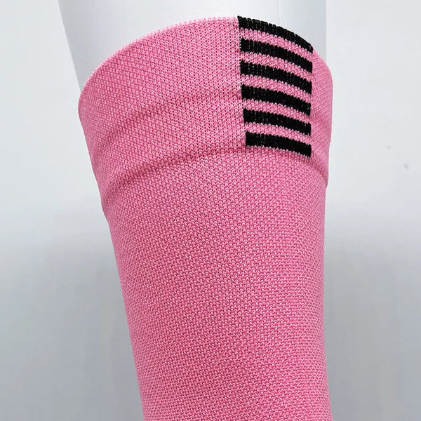 WRELS 1/2/3 Pairs Crew Cycling Socks Breathable Fast Dry Running Socks Men Women Thick Cushioned Arch Support Bike Hiking Socks