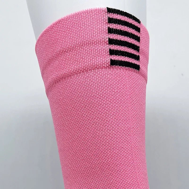 WRELS 1/2/3 Pairs Crew Cycling Socks Breathable Fast Dry Running Socks Men Women Thick Cushioned Arch Support Bike Hiking Socks