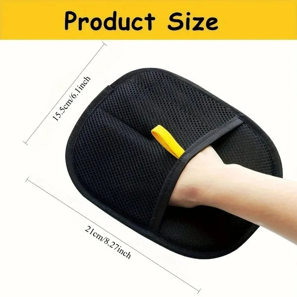 Extra-Large Pet Static Hair Removal Gloves-High-Efficiency Hair Removal Gloves - Suitable for Cats,Dogs,Clothing,Sofa Cleaning.