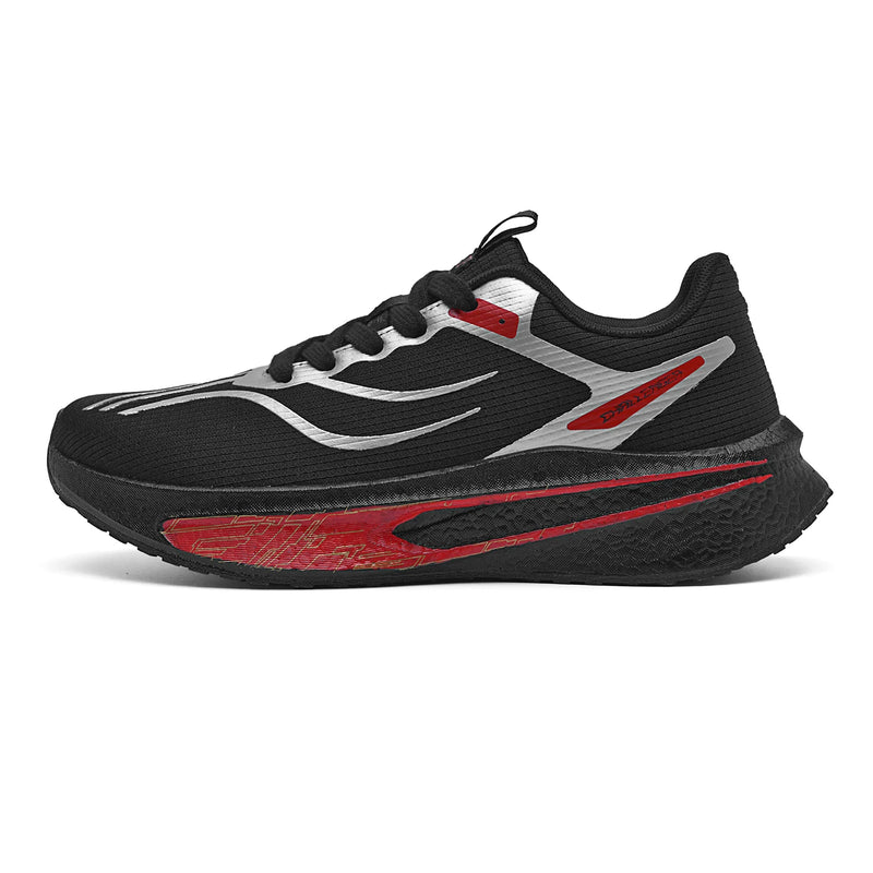Unisex Sneakers Teenagers Outdoor Running Competition Anti Slip Training Shoes Marathon Breathe Light Thick Soled Fitness Shoes