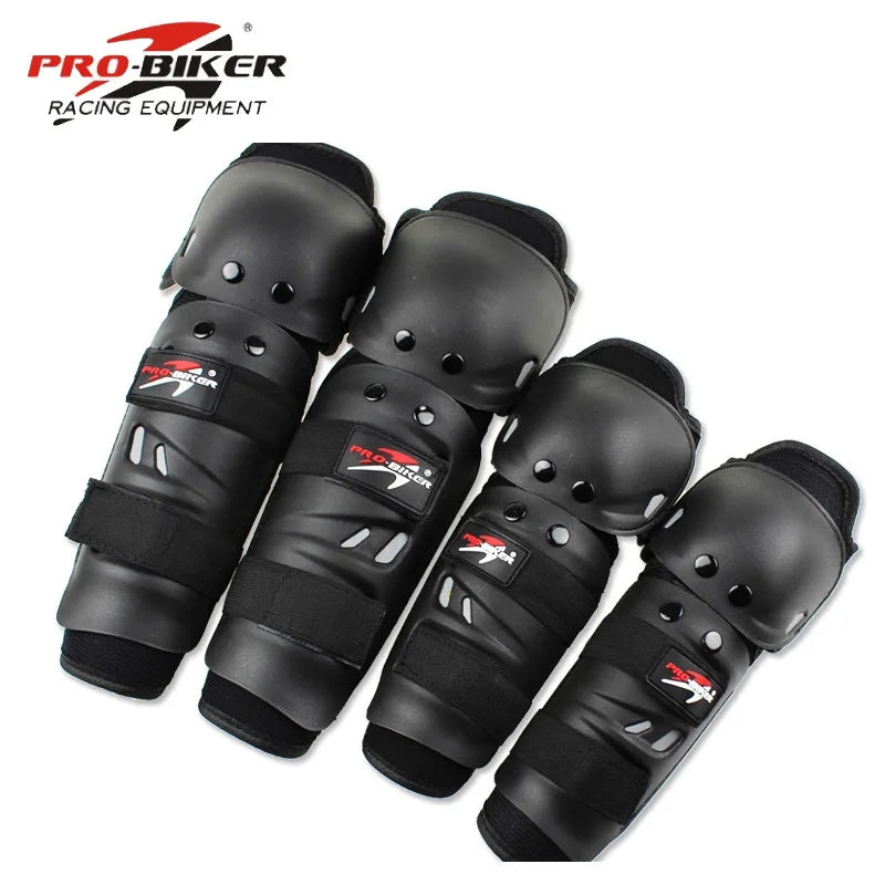 4-piece motorcycle knee motocross off-road racing knee + elbow set Noto knee motorcycle equipment