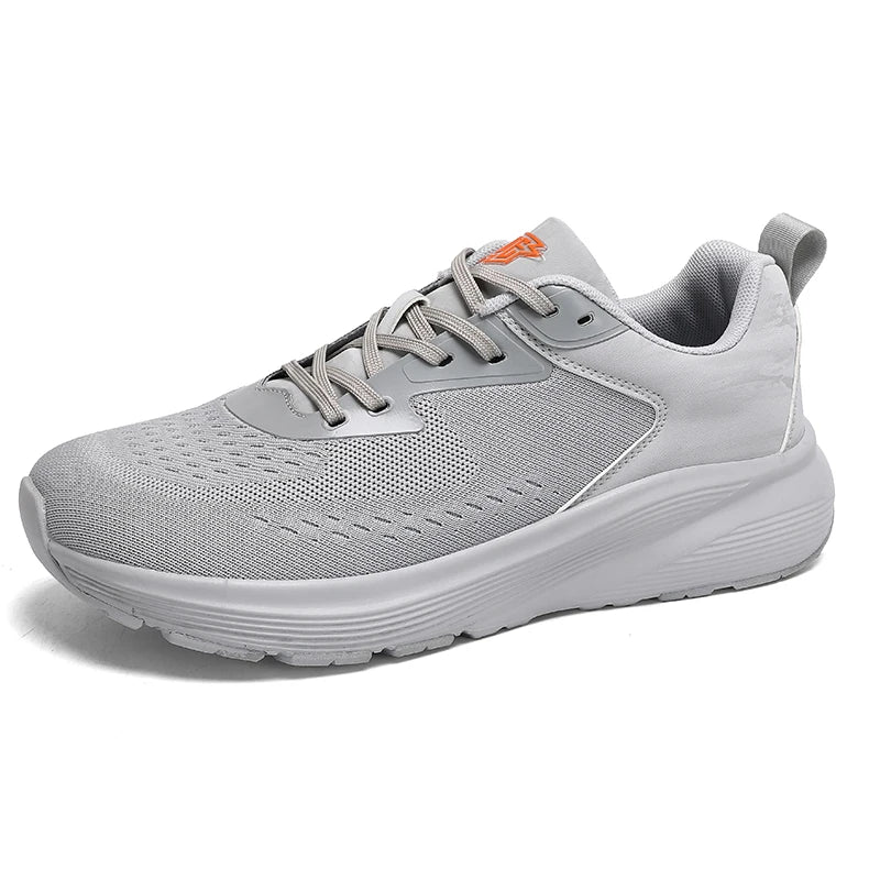 Men's breathable casual sneakers four season new soft sole outdoor racing running shoes students' lightweight speed sports shoes