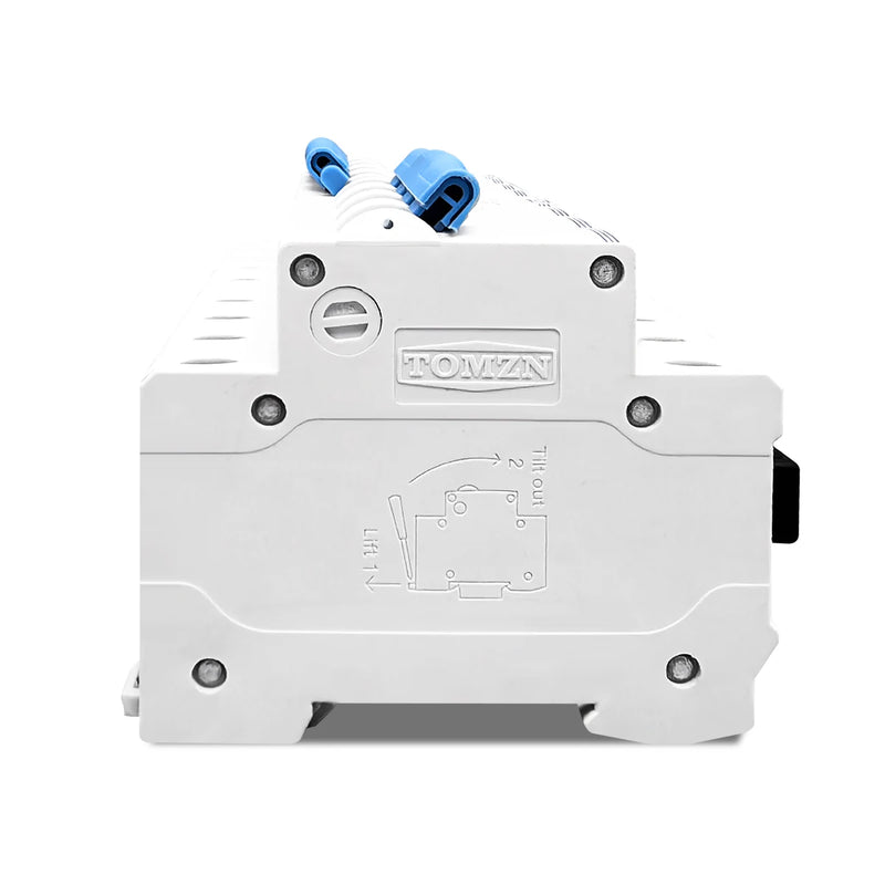 TOMZN 4P Plus 4P DC MTS Dual Power Manual Transfer Switch Circuit Breaker MCB for PV System 4P+4P