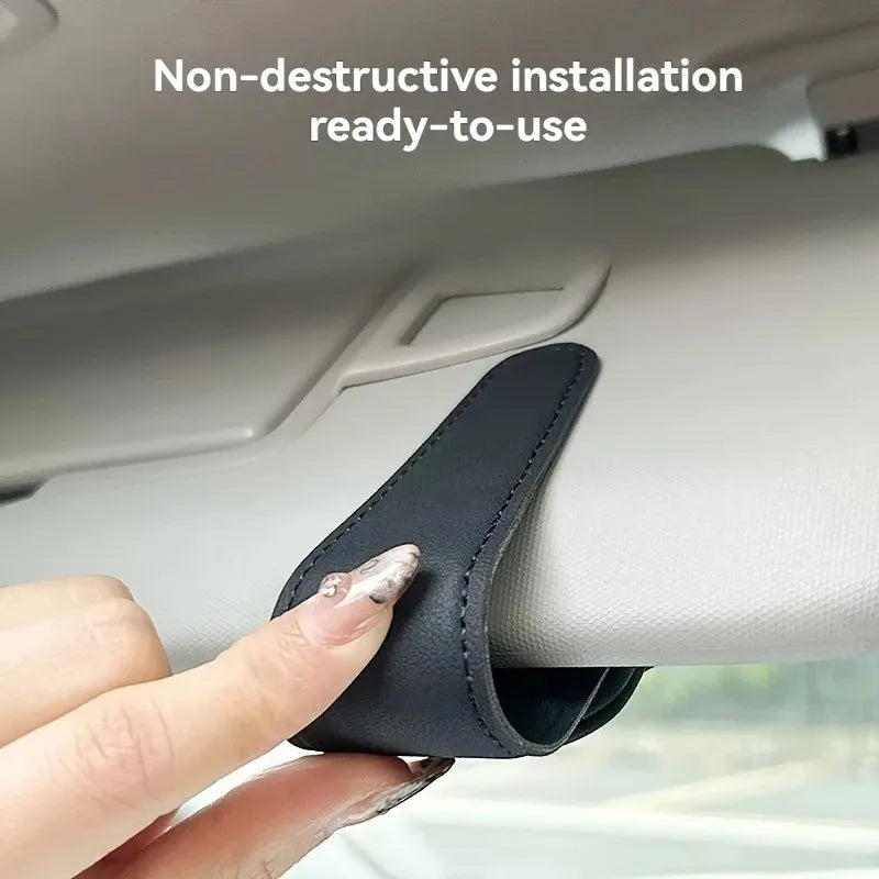 Magnetic Car Sun Visor Glasses Clip Strong Magnetic Holder for Fashion Glasses,Secure Magnetic Hold,Fashion Glass Holder for Car