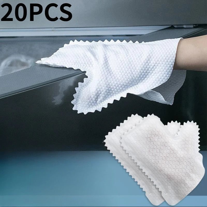 20PCS Microfiber Dusting Gloves, Wet And Dry Use,Convenient for Dusting,for Cleaning Kitchens, Living Rooms, Bedrooms, Cars