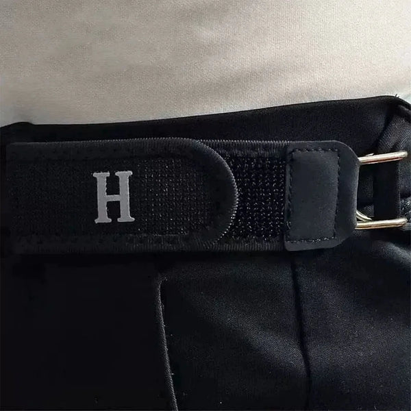 No‑Buckle Elastic Belt For Men Women, Adjustable Nylon Stretch Waist Belt, Invisible Buckle‑free Lazy Belt For Jeans Pants Daily