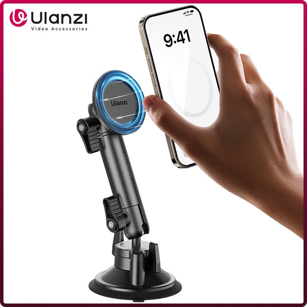 ឧបករណ៍ កាន់ ទូរសព្ទ Ulanzi ZJ06 ក្បាល បាល់ បឺត សម្រាប់ ទូរសព្ទ ថត វីដេអូ ទូរសព្ទ ឆ្លាតវៃ MagSafe ZJ06