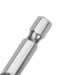 Chrome Vanadium Steel Socket Adapter Hex Shank to 1/4" 3/8" 1/2" Extension Drill Bits Bar Hex Bit Set Power Tools tightly Newest