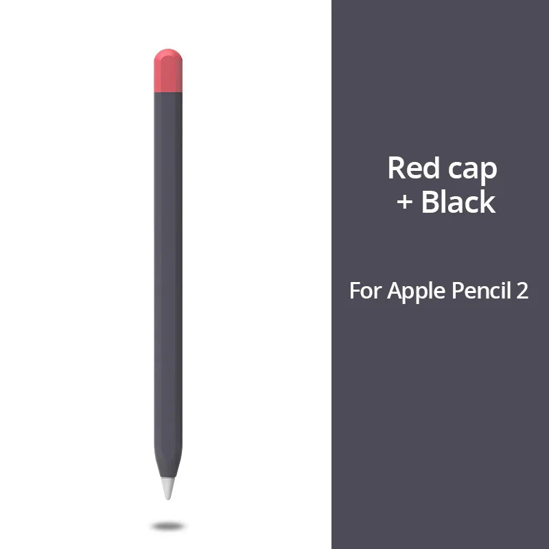 PZOZ For Apple Pencil 2 1st 2nd Case Pencil case Tablet Touch Stylus Pen Protective Cover Pouch Portable Soft Silicone Case
