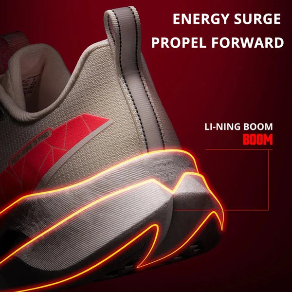 ស្បែកជើងរត់ប្រណាំង Li-Ning សម្រាប់នារី RED HARE 9 PRO BOOM FIBER ស្រាល ឆ្លុះបញ្ចាំងពីពន្លឺ ស្បែកជើងកីឡាហ្វឹកហាត់ LiNing ARPW002