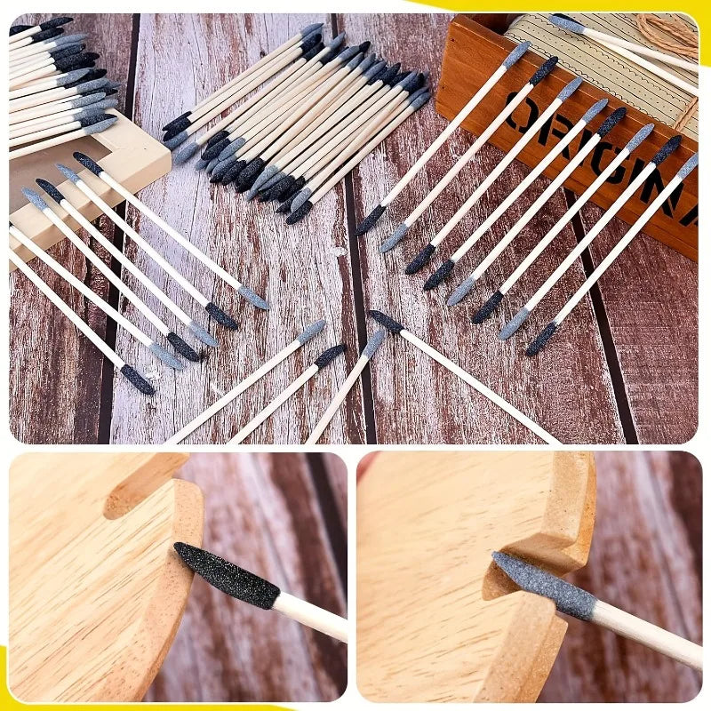 5/10pcs Sanding Sticks,Model Sanding Sticks,Double Head Grit,for Model Building,Fine Parts,Nail Art,Woodworking, Craft Projects