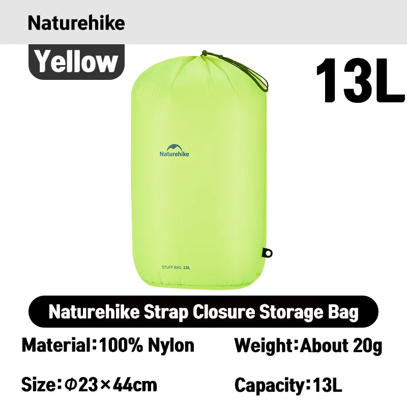 Naturehike Waterproof Storage Bag Water Resistant Ultralight 20g Pocket Backpack Space Manage Outdoor Camping Hiking Climbing