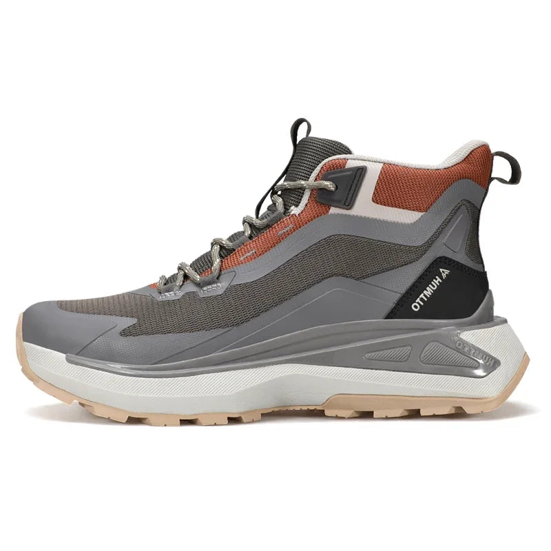 HUMTTO Winter Hiking Shoes Breathable Trekking Boots for Men Outdoor Camping Men's Sports Shoes Non-slip Safety Sneakers Man