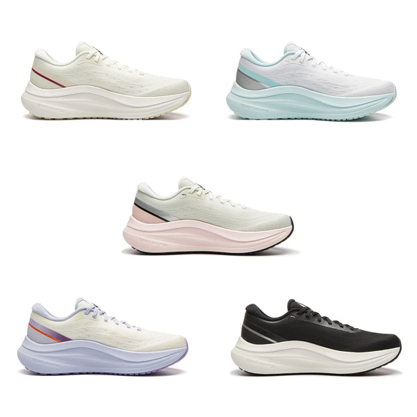 ស្បែកជើងរត់ Li-Ning សម្រាប់នារី YUEYING 6 Optimized Cushion ជាមួយនឹងប្រអប់ម្រាមជើងធំទូលាយ TEMPO BOUNSE ទ្រទ្រង់ស្ថេរភាព ស្បែកជើងប៉ាតា LiNing ARHW018