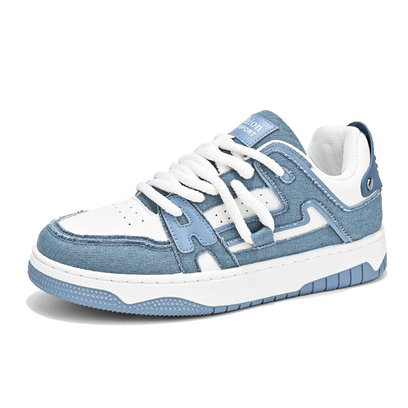 Mens Board Shoes 2025 Autumn New Low Top Sneakers Young Students Trendy Luxury Design Comfortable Casual Sports Shoes for Men