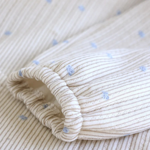 100% Cotton Double Gauze Pajama Set Breathable Muslin Sleepwear For Women Loungewear Thicken Autumn Winter Pijama Women Suit
