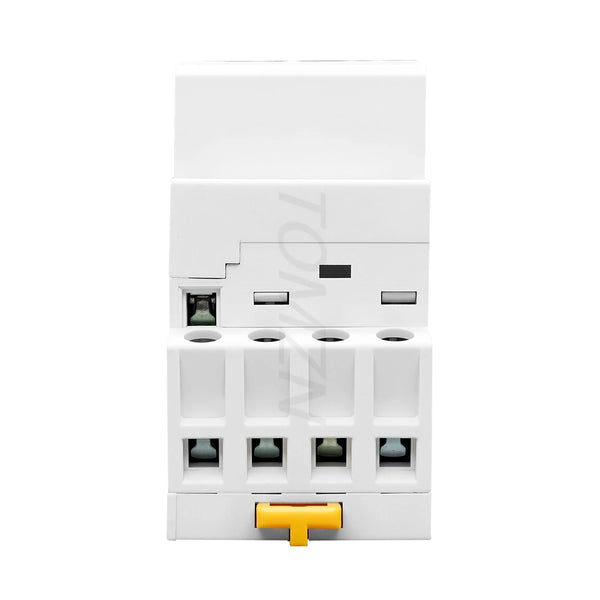 TOMZN 25A DIN Rail Modular Contactor AC/DC Control 24/110/220V 50/60Hz Contacts: 4NO / 4NC / 2NO2NC Changeover