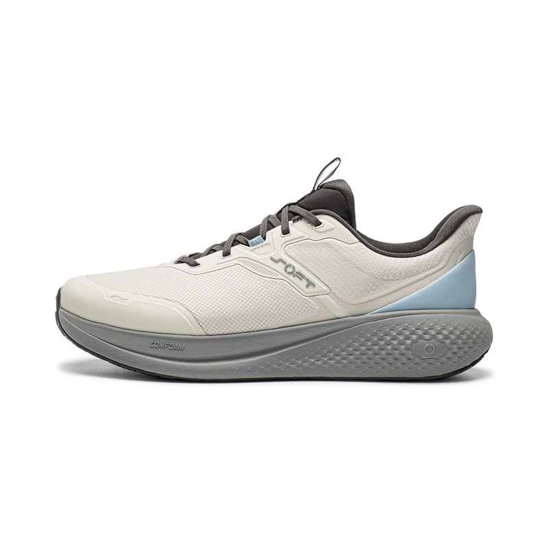 ស្បែកជើងបុរស Li-Ning SOFT GO 3 V4 របៀបរស់នៅ COMFOAM ការពារទឹក និងខ្យល់ចេញចូលបាន ស្បែកជើងទាន់សម័យ LiNing AGLW161