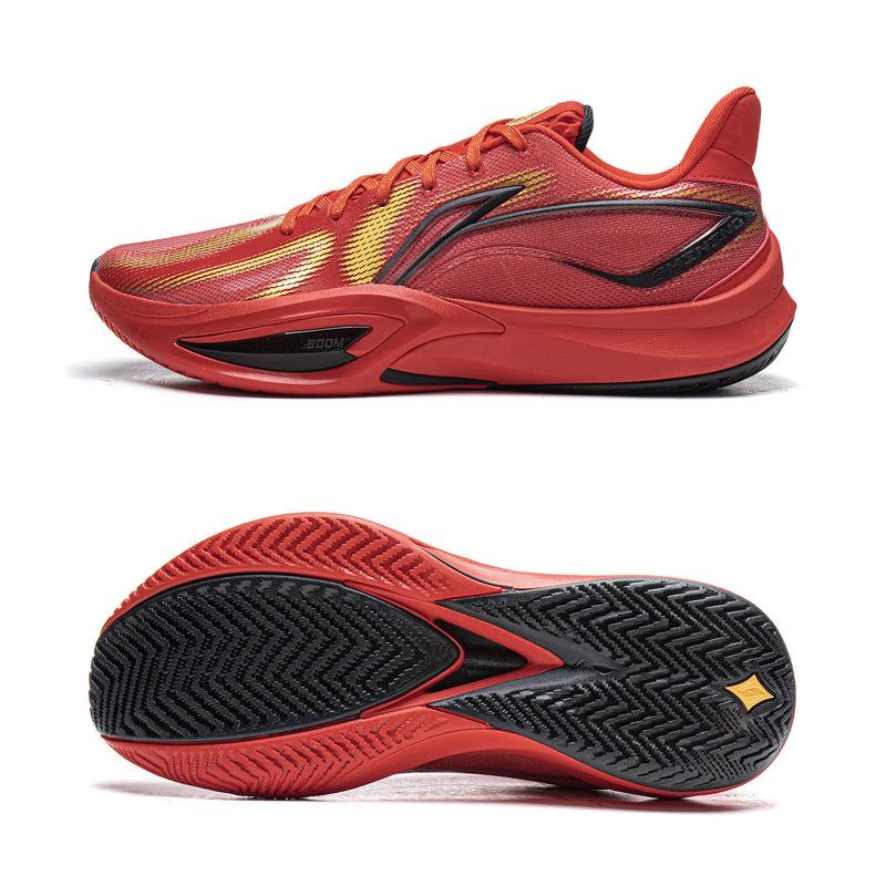 ស្បែកជើងបាល់បោះបុរស Li-Ning SHINING 3 Professional BOOM Cushion ទម្ងន់ស្រាល មានខ្យល់ចេញចូលបានល្អ ស្បែកជើងកីឡាប្រកួតប្រជែង LiNing ABAW007
