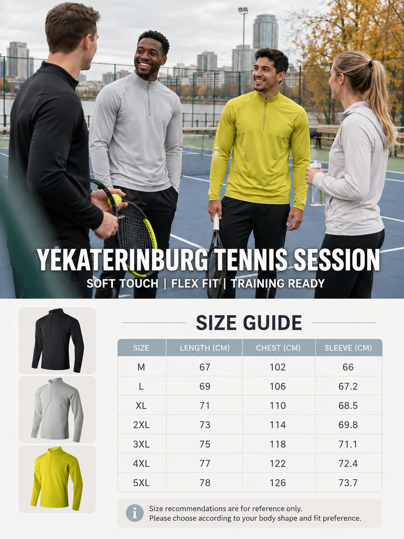 SBWL 2026 Autumn-Winter New Style Men's High-Quality Outdoor Sports Long-Sleeved T-Shirt Fashion Casual Jacket Tops