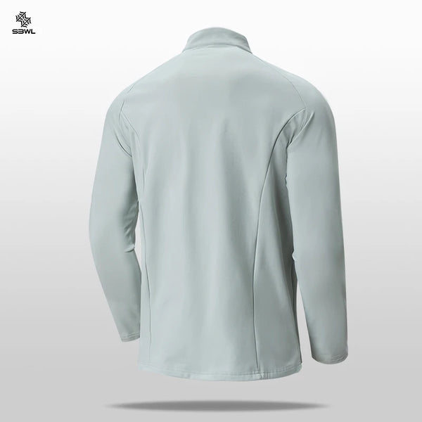 SBWL Autumn/Winter New Men's Outdoor Sports With a Base Shirt Running Skiing Mountaineering Fitness Sports Long Sleeve T-Shirt