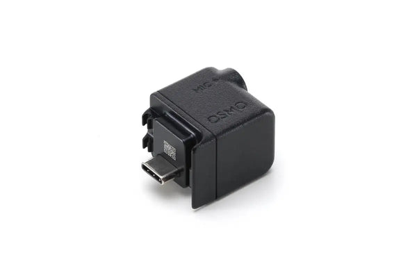 DJI Osmo Action 3.5mm Audio Adapter Supports 3.5mm Microphone Audio Input for DJI Osmo Action 6 / Action 5 Pro